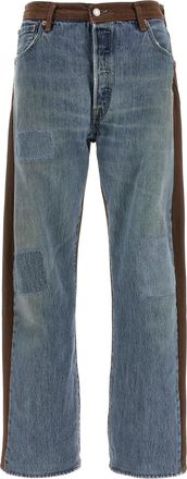 B Sides Vintage Straight Rework Halfsie Jeans