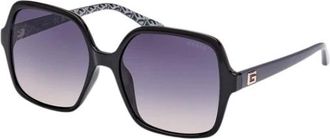 Guess Sunglasses, female, Black, 57 MM, Square Sunglasses