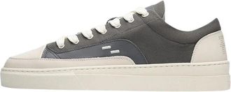 Filling Pieces Riviera Low - Heren - Sneakers - Grijs - 44 EU - Katoen - Schoenen