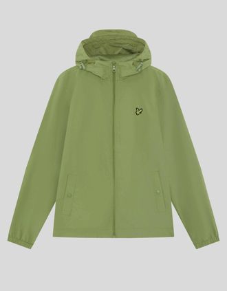 Lyle & Scott Lyle And Scott Mens Water Resistant Hooded Jacket - Green - Size: Regular/36
