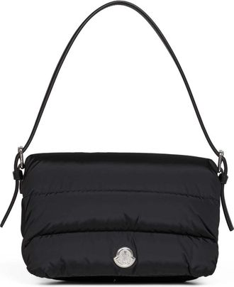 Moncler Caradoc Schoudertas - Dames - Schoudertassen - Zwart - ONE Size - Katoen - Tassen