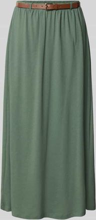 Vero Moda Maxi-Rock aus Baumwoll-Mix Modell LUNA in Lind, Gr&ouml;&szlig;e XL