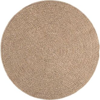 vidaXL Alfombra zizur apariencia de yute interior y exterior 120 cm Vidaxl