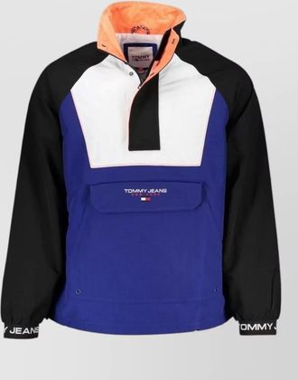 Tommy Hilfiger colorblock puffer jacket