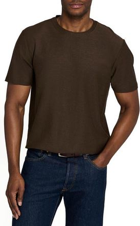 Brooklyn Brigade Solid Mapleton Luxe Cross Dyed T-Shirt in Brown at Nordstrom, Size Xx-Large