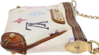 Louis Vuitton Pre-owned Mini Bags, female, White, Size: ONE SIZE Pre-owned Mini Bag