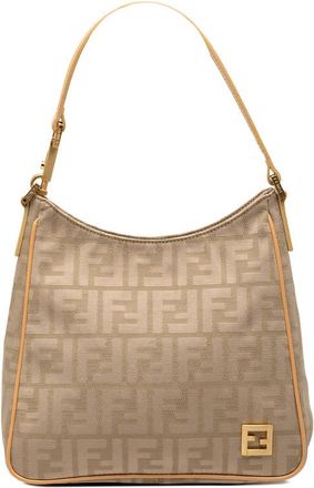 Fendi Pre-owned Fendi Zucca Canvas Shoulder Bag Ladies 1IM5WQEMC8JUEW0D
