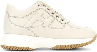 Hogan Interactive Sneakers - Dames - Sneakers - Beige - 39 EU - Leer - Schoenen