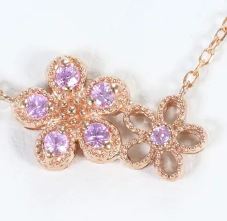 C&A Unbranded pink gold pink pink gold (10K) Necklace (Pre-Owned)