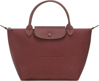 Longchamp Le Pliage One Bolso con asa superior S Tela - Dames - Shoppers - Rood - ONE Size - Tassen