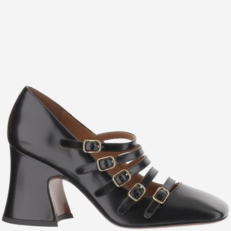 Chlo&eacute; Black Janis Pumps