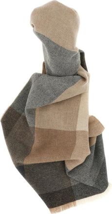 Brunello Cucinelli Accessoires, Heren, Veelkleurig, ONE Size, Wol, Wollen en Kasjmier Sjaal