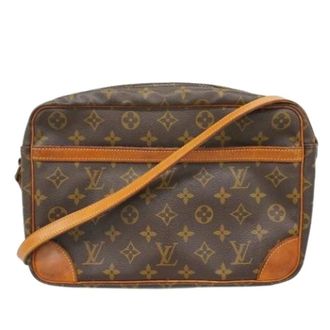 Louis Vuitton Pre-owned Cross Body Bags, female, Brown, Size: ONE SIZE Pre-owned Trocadero 30 Shoulder Bag