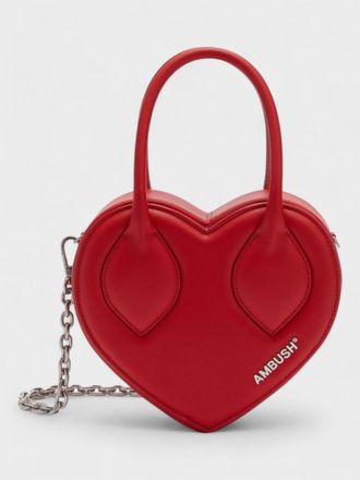 AMBUSH Womens Heart Top Handle bag Red - One Size