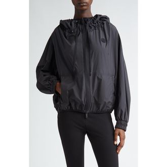 Moncler Auxonne Hooded Jacket in Black at Nordstrom, Size 2