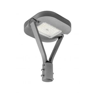 CGC Lighting Gali 50W LED Amenity Post Top Light in Silver