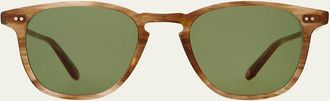 Garrett Leight Mens Brooks Sun Square Sunglasses