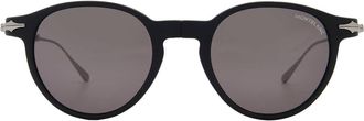 Montblanc Montblanc Grey Round Mens Sunglasses MB0407S 002 49