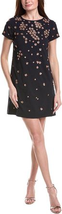 Adrianna Papell Short Sleeve Midi Dress