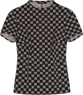 Misbhv Mujer, Camisetas, Negro, Talla: L