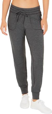 32 Degrees Womens Fleece Joggers In Heather Charcoal