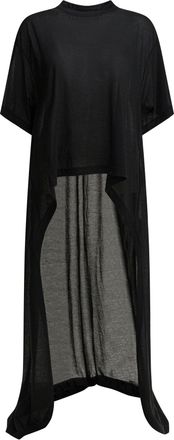 Balenciaga Crew Neck T Shirt With Train