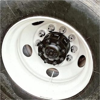 OEM Adecuado Para 20 Tapas De Tuercas A Presi&oacute;n De Pl&aacute;stico Abs Cromado De 33 Mm, Para Semirremolques