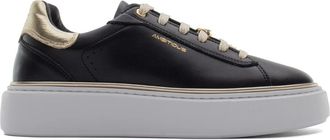 Ambitious Bozelady Low-Top Sneaker - Dames - Sneakers - Zwart - 41 EU - Leer - Schoenen
