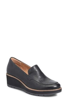 COMFORTIVA Farland Wedge Loafer in Black at Nordstrom Rack, Size 6.5