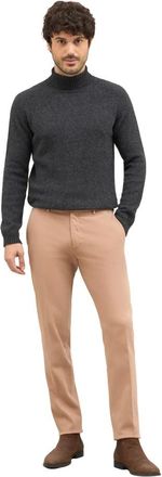 Boglioli Broeken, Heren, Roze, 2Xl, Katoen, Comfort Cotton Slim Chinos