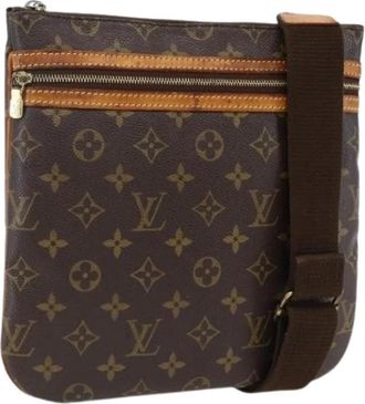 Louis Vuitton Pre-owned Monogram Schoudertas - Dames - Vintage Schoudertas - Bruin - ONE Size - Leer - Vintage