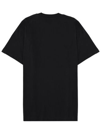 Moschino Logo-Print Cotton T-Shirt - Black