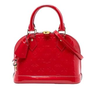 Louis Vuitton Pre-owned Handbags, female, Red, Size: ONE SIZE Pre-owned Alma BB