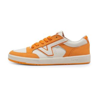 Vans Sneakers, male, Orange, 10 UK, Stylish Round Toe Trainers