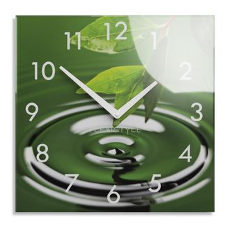 OEM Reloj De Pared Silencioso Moderno Rama Verde