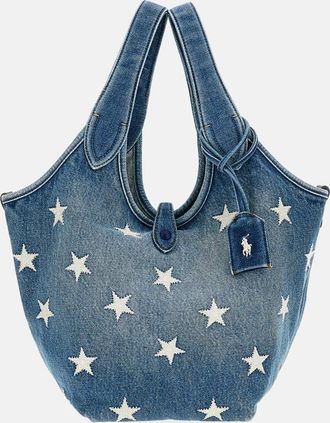 Polo Ralph Lauren Borsa Tote Ricamata