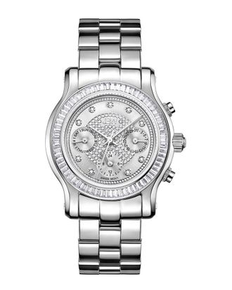 JBW Jbw Womens Laurel Diamond & Crystal Watch
