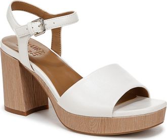 Naturalizer Lilly Platform Sandal in White at Nordstrom Rack, Size 8.5