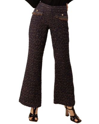 Hale Bob Kayleigh Wool-Blend Pant