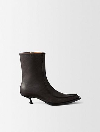 Calvin Klein Botas Tipo Mocas&iacute;n De Piel Jodi