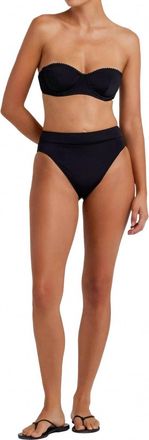 Peony Womens Demi Balconette Bra In Black