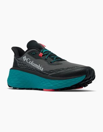 Columbia Womens Columbia Konos Trillium Polyester Womens City Grey/Teal Chloride Shoes - Size: 7