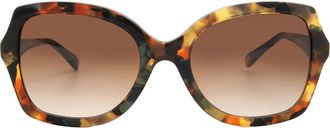 Coach Brown Gradient Butterfly Ladies Sunglasses HC8410U 584474 56