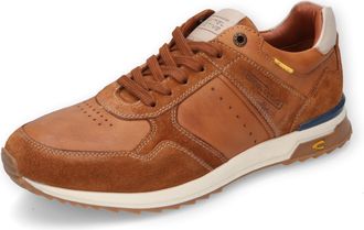Camel Active Sneaker CAMEL ACTIVE, Herren, Gr. 41, braun (tan), Glattleder, Veloursleder, Schuhe Sneaker, Runner Sneaker, Schn&uuml;rschuh, Freizeitschuh mit Kontrastbe