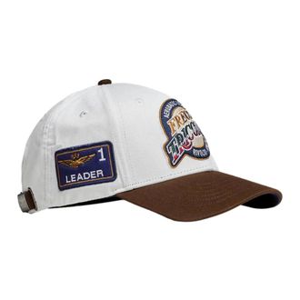 Aeronautica Aeronautica Militare, Caps, male, Multicolor, Size: ONE SIZE Color Block Cap with Embroidery