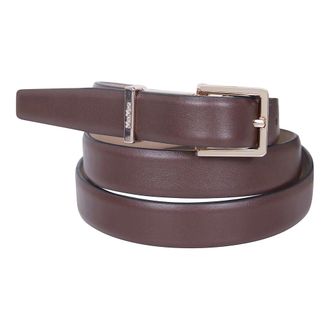 Max Mara Mxagrazia Classic Belt - Dames - Riemen - Bruin - S - Leer - Accessoires