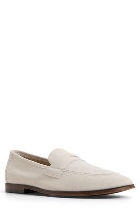 Aldo Garret Penny Loafer in Light Grey at Nordstrom, Size 10.5
