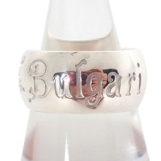 Bulgari Sterling Silver 925 Band Ring (Pre-Owned)