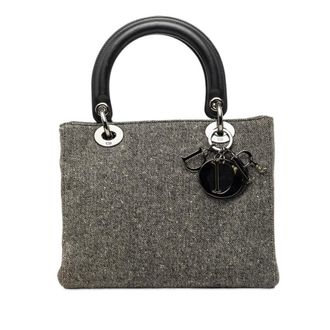 Dior Pre-owned Dior Medium Tweed Lady Ladies BZCXWA7BZHXF81K1