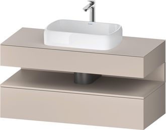 Duravit Duravit - Qatego Meuble Sous-lavabo Sur Console, 1 Tiroir, 1